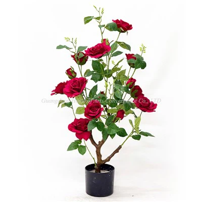 Künstliche Rosenpflanze