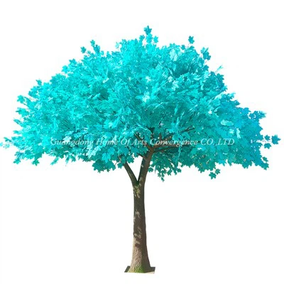 Blauer gefälschter japanischer Ahornbaum