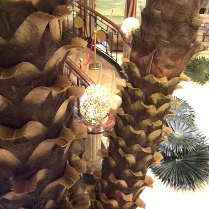 Hotel Artificial Washingtonia Filifera Palm Tree