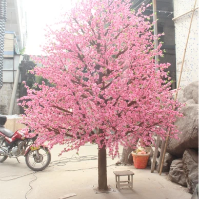 6m künstlicher Pfirsichblütenbaum