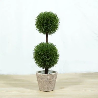 Günstige Kunstrasen Ball Tabletop Dekoration Bonsai Ornamente