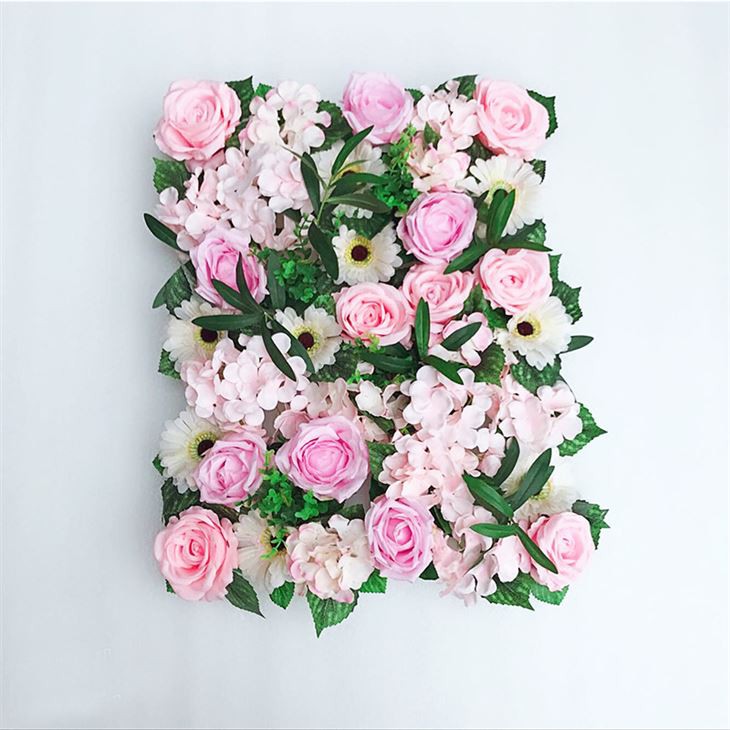 Künstliche Blumen-Wand-Hintergrund Blumen-Wandpaneele